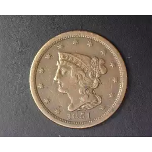 Braided Hair Half Cents (1840-57)