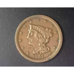 Braided Hair Half Cents (1840-57)