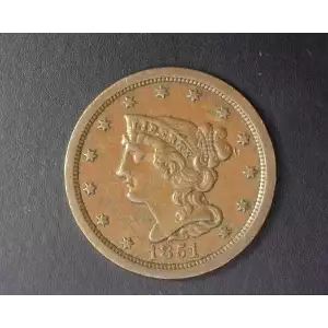 Braided Hair Half Cents (1840-57)