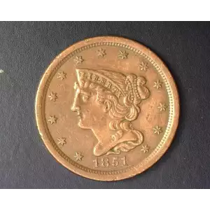 Braided Hair Half Cents (1840-57)