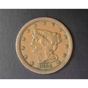 Braided Hair Half Cents (1840-57)