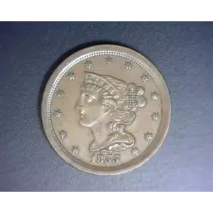 Braided Hair Half Cents (1840-57)