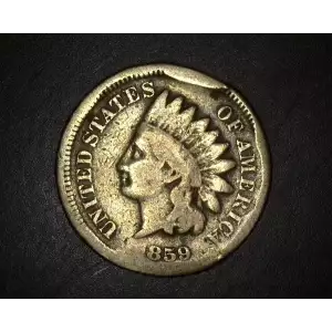 Indian Cent (1859-1909) (2)