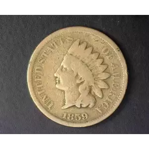 Indian Cent (1859-1909) (2)