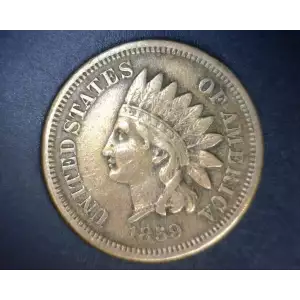 Indian Cent (1859-1909) (2)