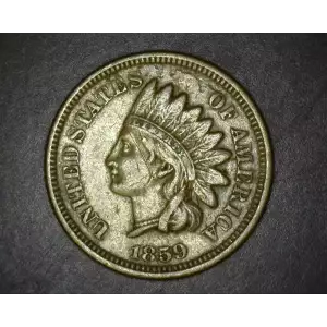 Indian Cent (1859-1909) (2)