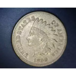 Indian Cent (1859-1909) (2)