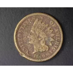Indian Cent (1859-1909) (2)