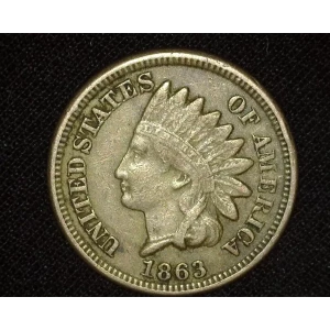 Indian Cent (1859-1909) (2)