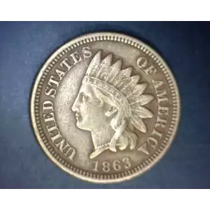 Indian Cent (1859-1909) (2)