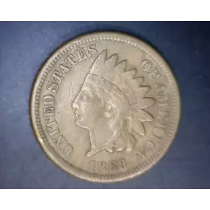 Indian Cent (1859-1909) (2)