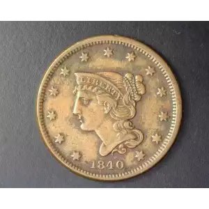 Large Cents - Braided Hair Cent (1839-1857)
