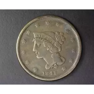 Large Cents - Braided Hair Cent (1839-1857)