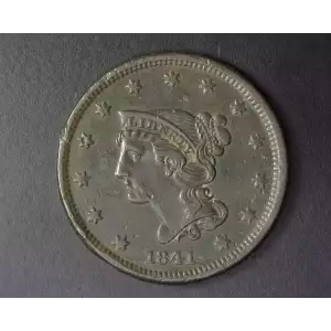 Large Cents - Braided Hair Cent (1839-1857)