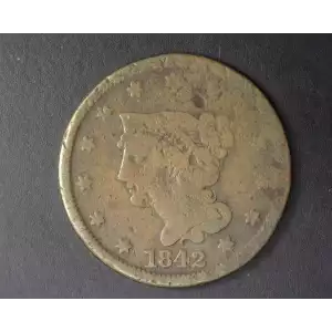 Large Cents - Braided Hair Cent (1839-1857)