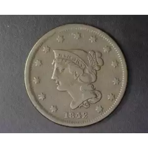 Large Cents - Braided Hair Cent (1839-1857)