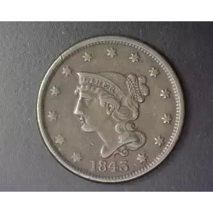 Large Cents - Braided Hair Cent (1839-1857)