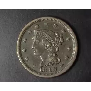 Large Cents - Braided Hair Cent (1839-1857) (2)