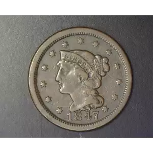 Large Cents - Braided Hair Cent (1839-1857) (3)