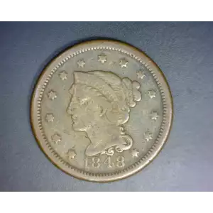 Large Cents - Braided Hair Cent (1839-1857)