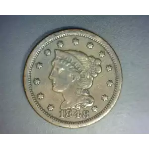 Large Cents - Braided Hair Cent (1839-1857)