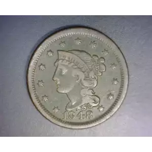 Large Cents - Braided Hair Cent (1839-1857)