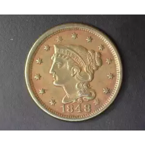 Large Cents - Braided Hair Cent (1839-1857)
