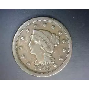 Large Cents - Braided Hair Cent (1839-1857)