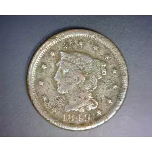Large Cents - Braided Hair Cent (1839-1857)