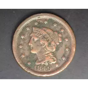 Large Cents - Braided Hair Cent (1839-1857)