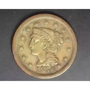 Large Cents - Braided Hair Cent (1839-1857)