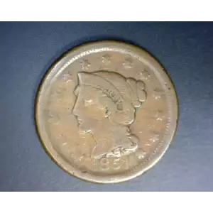 Large Cents - Braided Hair Cent (1839-1857)