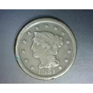 Large Cents - Braided Hair Cent (1839-1857)