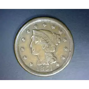 Large Cents - Braided Hair Cent (1839-1857)
