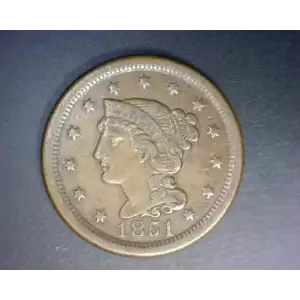 Large Cents - Braided Hair Cent (1839-1857)