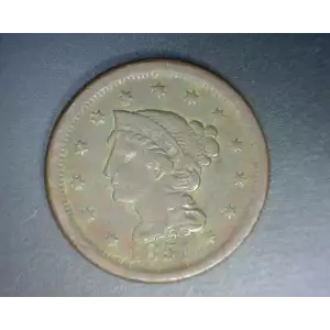 Large Cents - Braided Hair Cent (1839-1857)
