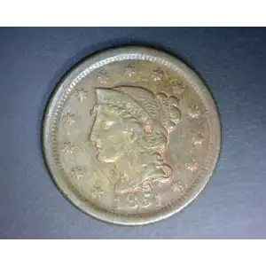 Large Cents - Braided Hair Cent (1839-1857)