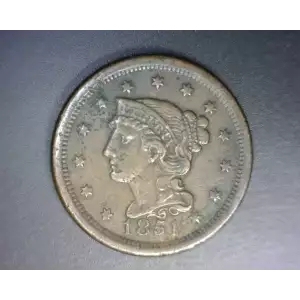 Large Cents - Braided Hair Cent (1839-1857)