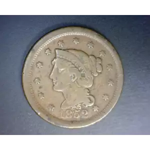 Large Cents - Braided Hair Cent (1839-1857)
