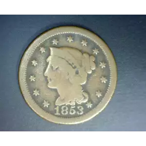Large Cents - Braided Hair Cent (1839-1857)