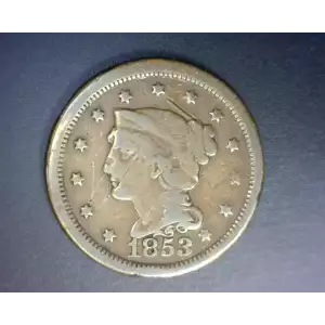 Large Cents - Braided Hair Cent (1839-1857)