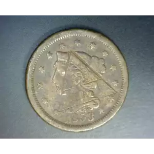 Large Cents - Braided Hair Cent (1839-1857)