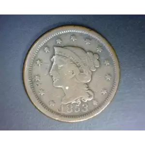 Large Cents - Braided Hair Cent (1839-1857)