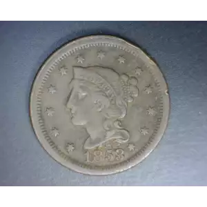 Large Cents - Braided Hair Cent (1839-1857)