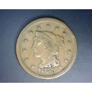 Large Cents - Braided Hair Cent (1839-1857)