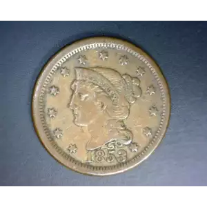 Large Cents - Braided Hair Cent (1839-1857)