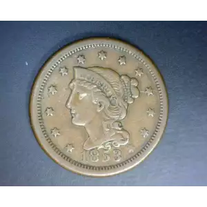 Large Cents - Braided Hair Cent (1839-1857)