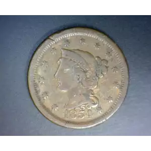 Large Cents - Braided Hair Cent (1839-1857)
