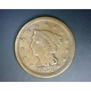 Large Cents - Braided Hair Cent (1839-1857)