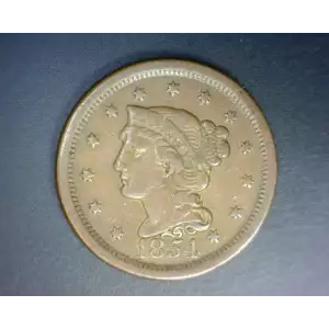 Large Cents - Braided Hair Cent (1839-1857)
